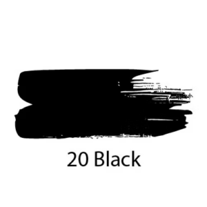 Genuine Heritage 20 Black Acrylic Paint