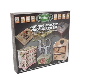 Genuine Heritage Decoupage Starter Kit