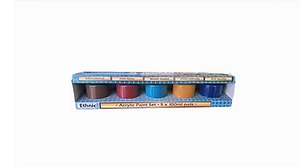 Genuine Heritage 5 Pot Paint Set - Ethnic Colours 100ml