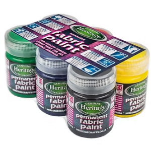 Genuine Heritage Fabric Paint Set