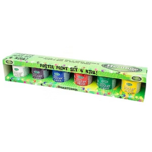 Genuine Heritage Kids Washout Poster Paint Set
