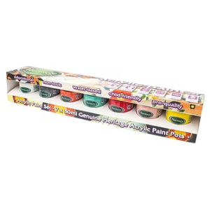 Genuine Heritage Goldfish Kit 7 Pot Acrylic Paint Set
